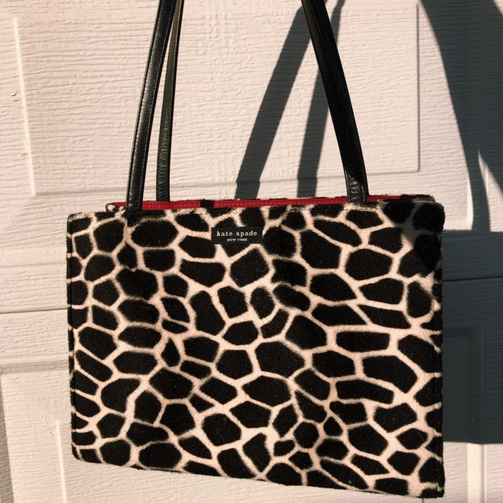 Kate Spade Giraffe Print Purse